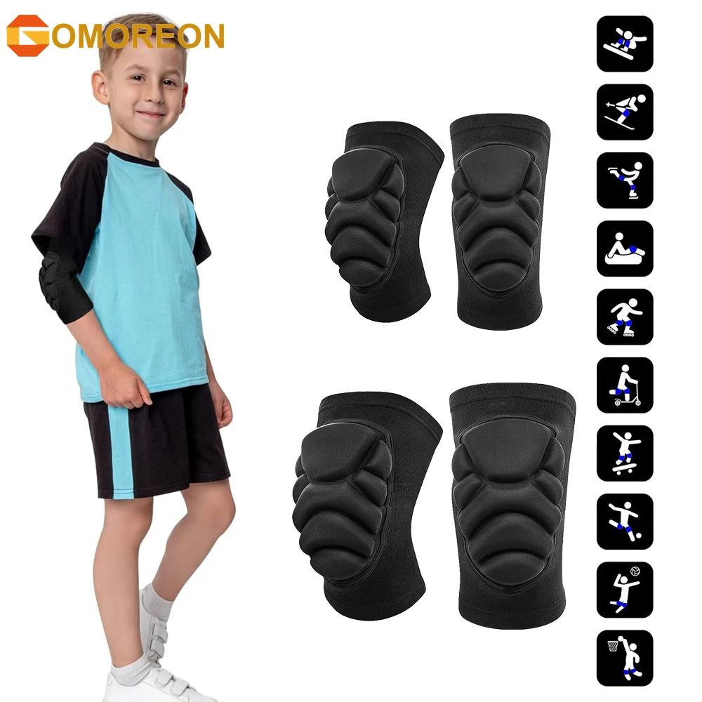 Cycling Protective Gear Kids - 어린이를 위한 무릎 및 팔꿈치 패드