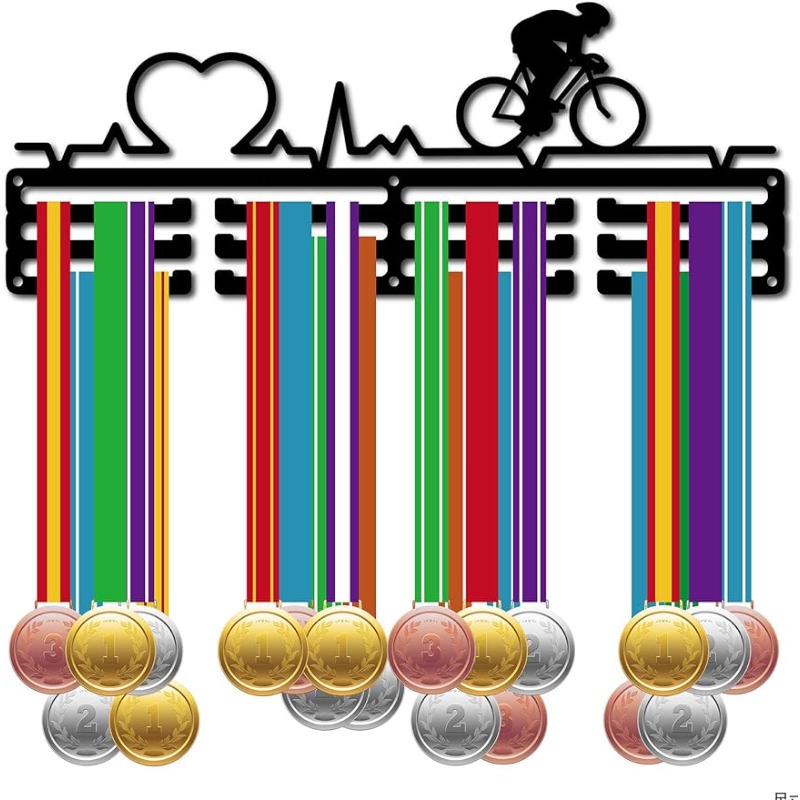 Cycling Gear Wall Storage - 사이클링 메달 거치대 행어 스탠드 프레임,
