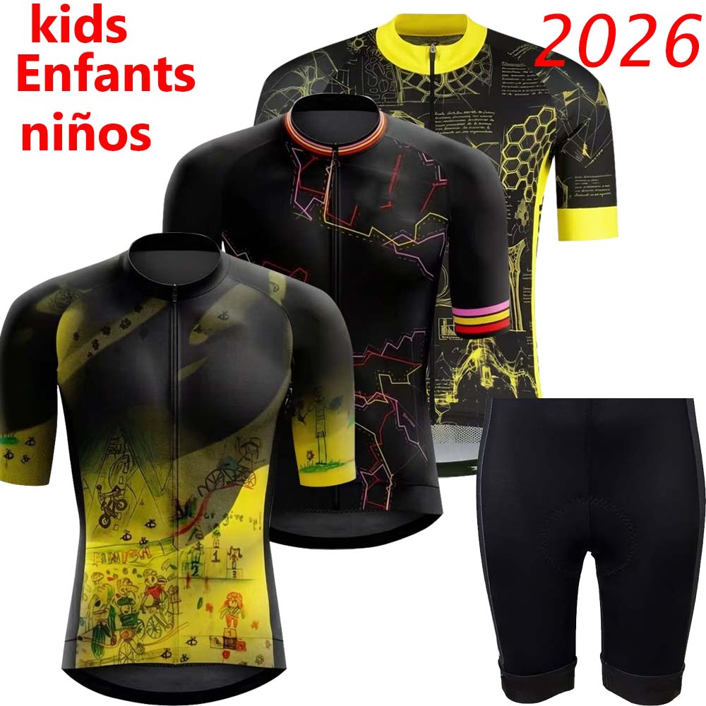 Cycling Protective Gear Kids - 키즈 프랑스 투어 2026 사이클링 저지