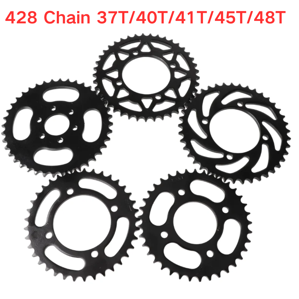 Cycling Quads - 428 링크 37T/40T/41T/45T/48T 오토바이 백 스프로킷