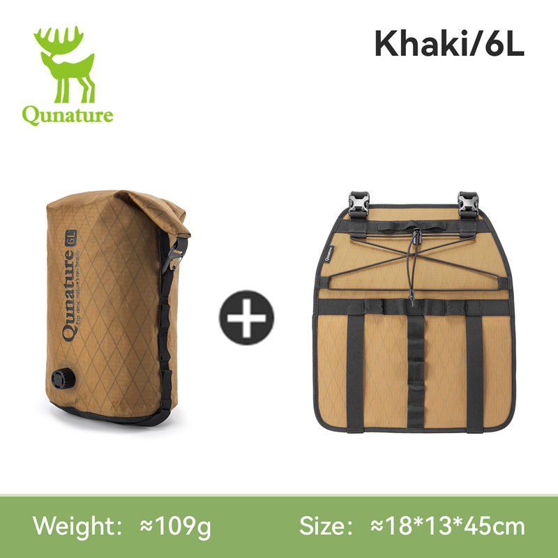 Cycling Gear Bag - Qunature 6/12L 바이크패킹: 경량 걸이형 방수