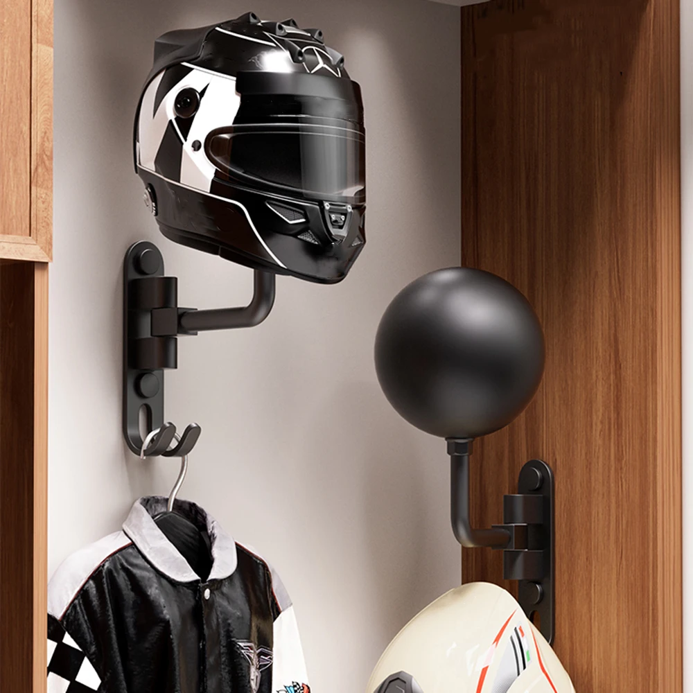 Cycling Gear Wall Storage - 오토바이 헬멧 벽걸이 홀더 - 자전거,