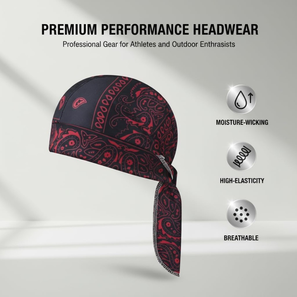 1-5pcs 냉각 스컬 캡 헬멧 라이너 통기성 땀 흡수 - Cycling Gear Helmet 리뷰 및 가격