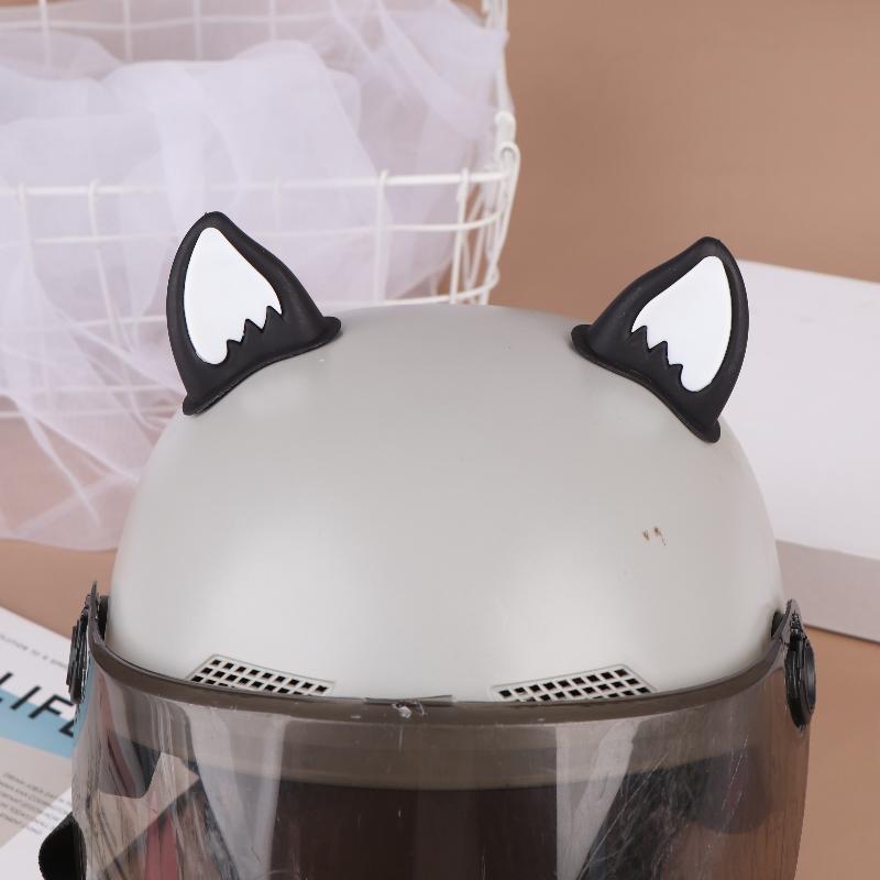 오토바이 헬멧 고양이 귀 장식 스쿠터 자전거 용 헬멧  - Cycling Gear Helmet 리뷰 및 가격