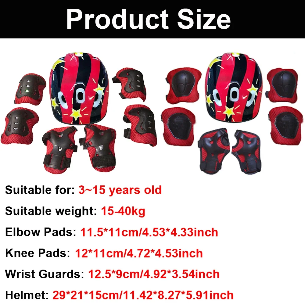조정 가능한 어린이 헬멧 및 무릎 패드 팔꿈치 패드 손 - Cycling Protective Gear Kids 리뷰 및 가격