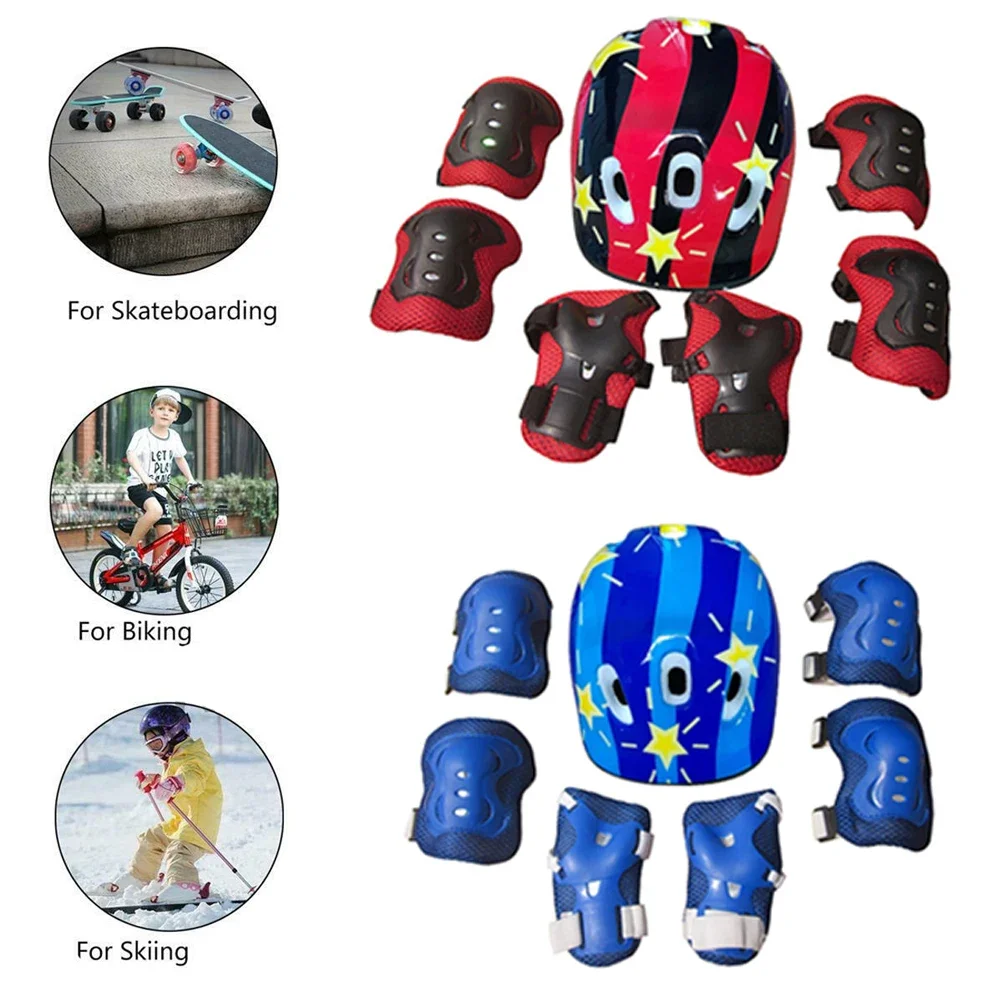 조정 가능한 어린이 헬멧 및 무릎 패드 팔꿈치 패드 손 - Cycling Protective Gear Kids 리뷰 및 가격