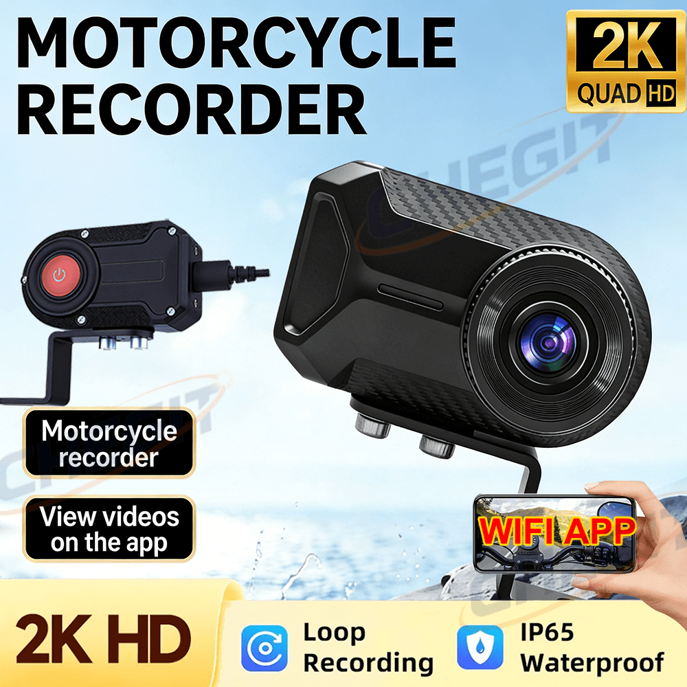 새로운 2K HD 오토바이 운전용 블랙박스 카메라 IP - Cycling Gear Helmet 리뷰 및 가격