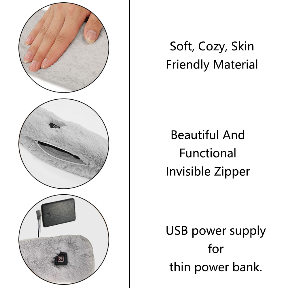 USB 충전 전기 가열 스카프, 온도 조절 가능, 3  - Cycling Gear Temperature 리뷰 및 가격
