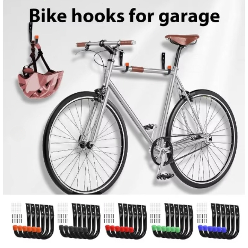 6 개/대 자전거 벽 마운트 후크 자전거 지원 MTB  - Cycling Gear Wall Storage 리뷰 및 가격