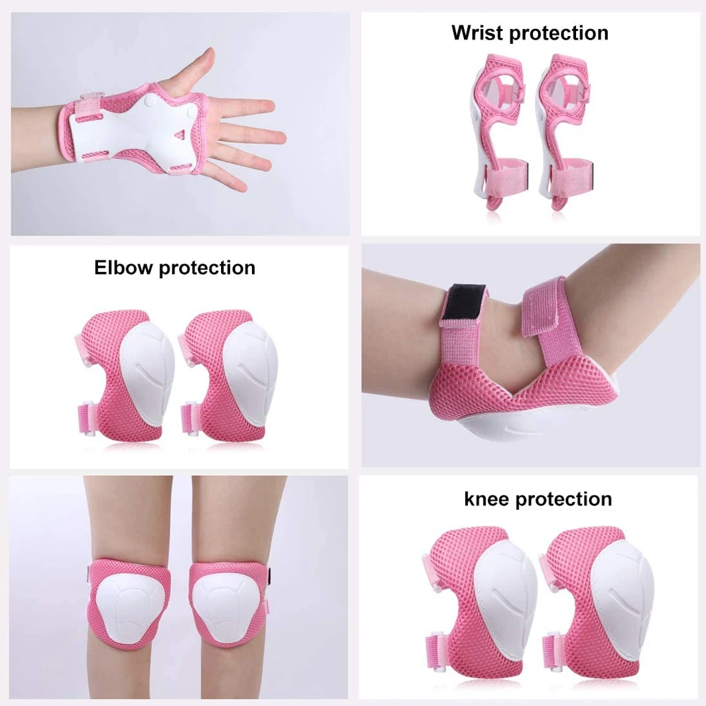 GOMOREON 어린이 무릎 패드 팔꿈치 패드, 손목  - Cycling Protective Gear Kids 리뷰 및 가격