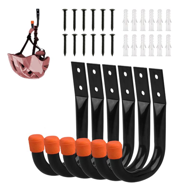 6 개/대 자전거 벽 마운트 후크 자전거 지원 MTB  - Cycling Gear Wall Storage 리뷰 및 가격