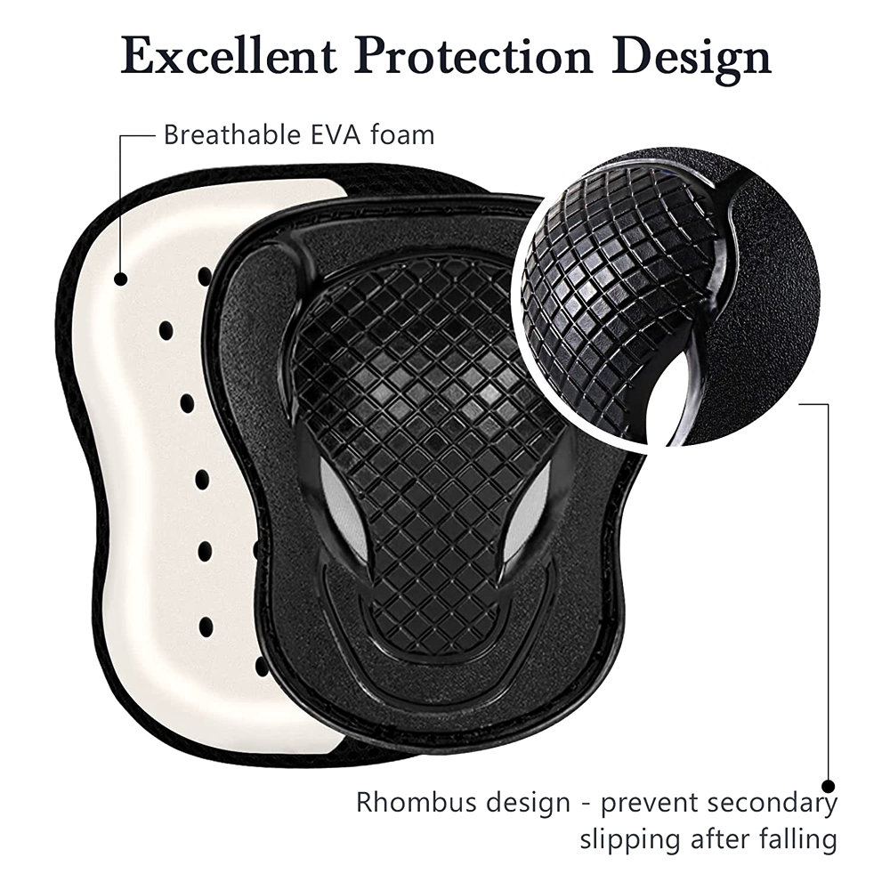 GOMOREON 6 개/대 어린이 안전 무릎 패드 팔꿈 - Cycling Protective Gear Kids 리뷰 및 가격