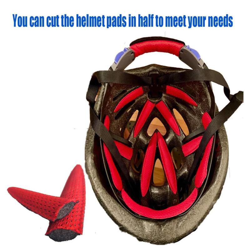 27개/세트 헬멧 패딩 키트 밀봉된 스폰지 교체용 오토 - Cycling Gear Helmet 리뷰 및 가격