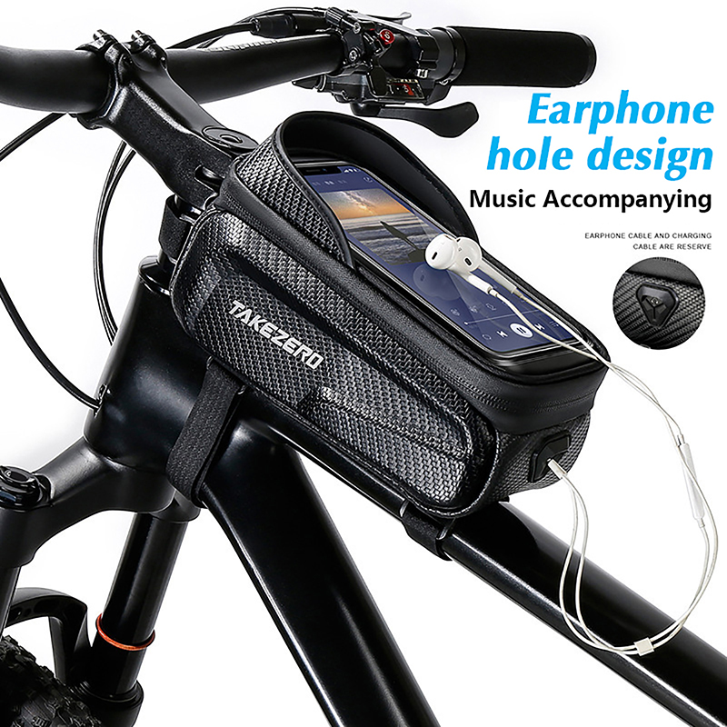 새로운 자전거 가방 방수 터치스크린 사이클링 가방 상단 - Cycling Gear Bag 리뷰 및 가격