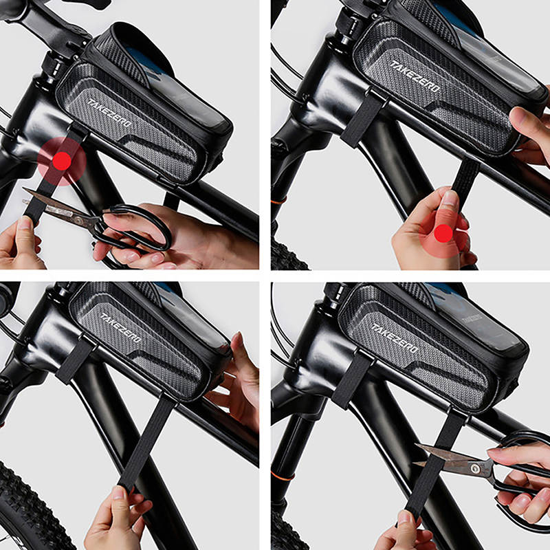 새로운 자전거 가방 방수 터치스크린 사이클링 가방 상단 - Cycling Gear Bag 리뷰 및 가격