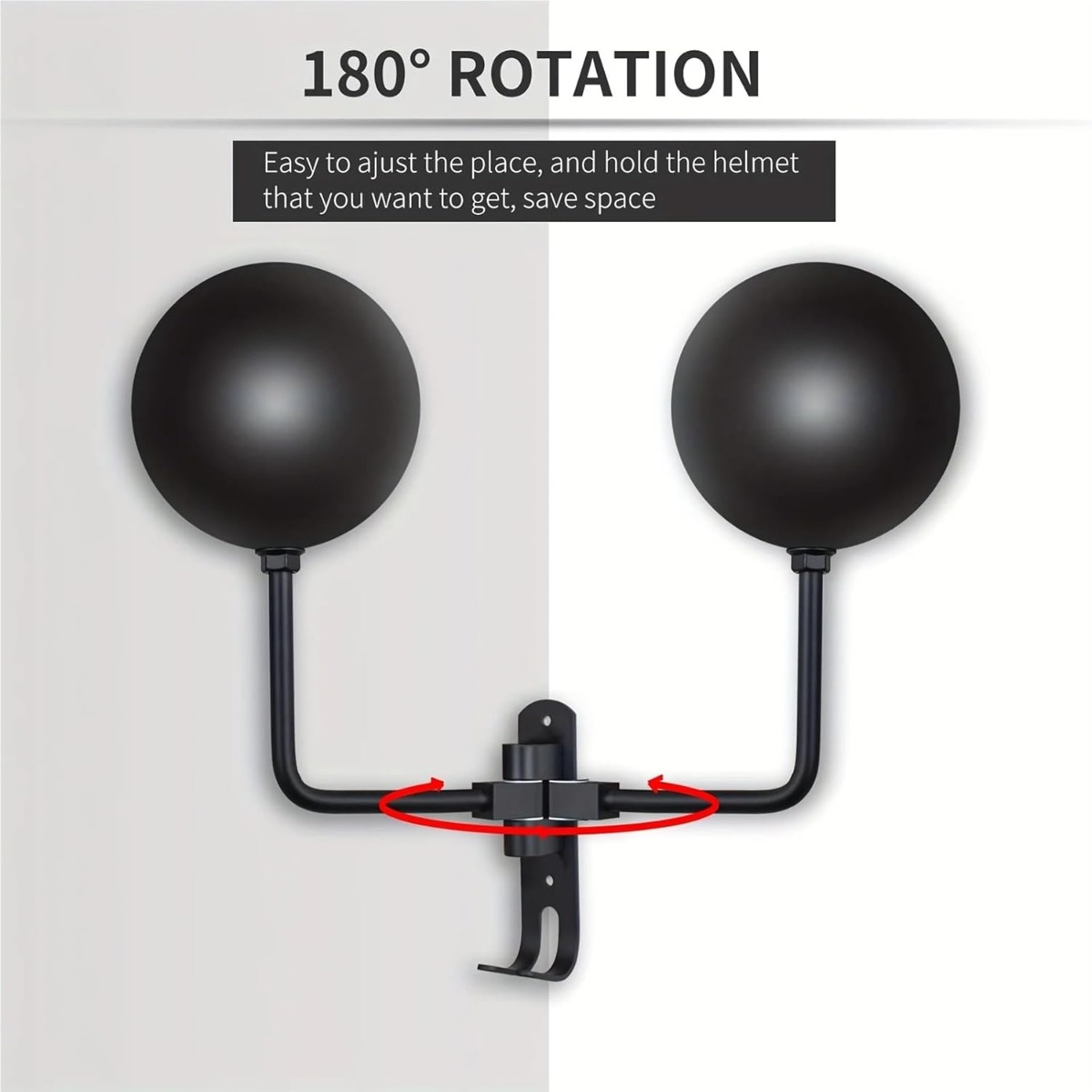 180 °   회전식 벽걸이 자전거 헬멧 거치대 알루미 - Cycling Gear Wall Storage 리뷰 및 가격