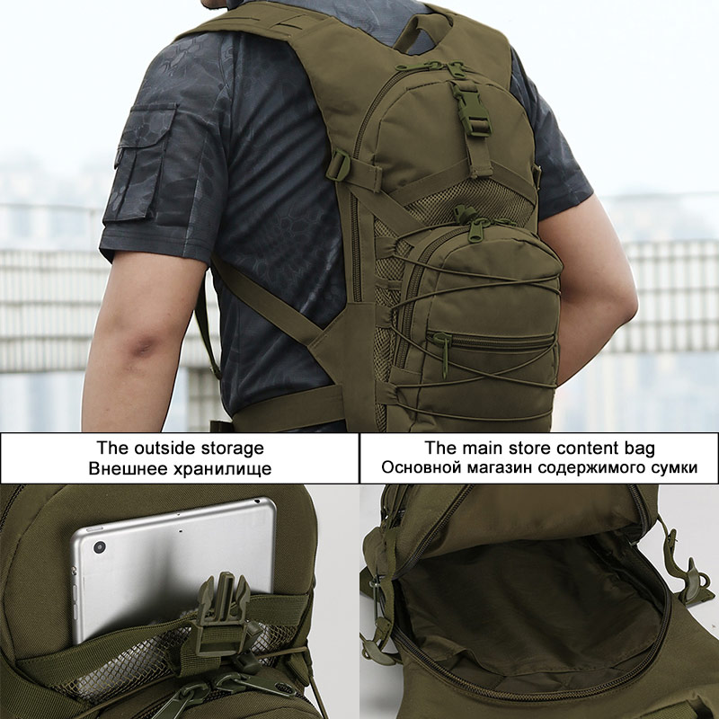 Molle 전술 배낭, 옥스포드 하이킹 자전거 백팩,  - Cycling Gear Bag 리뷰 및 가격