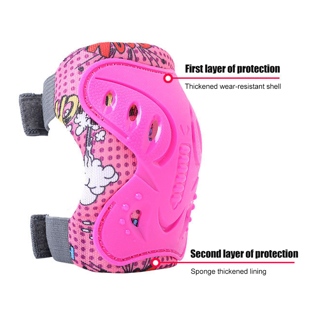6개입 어린이용 (3-12세) 무릎 팔꿈치 보호대, 롤 - Cycling Protective Gear Kids 리뷰 및 가격