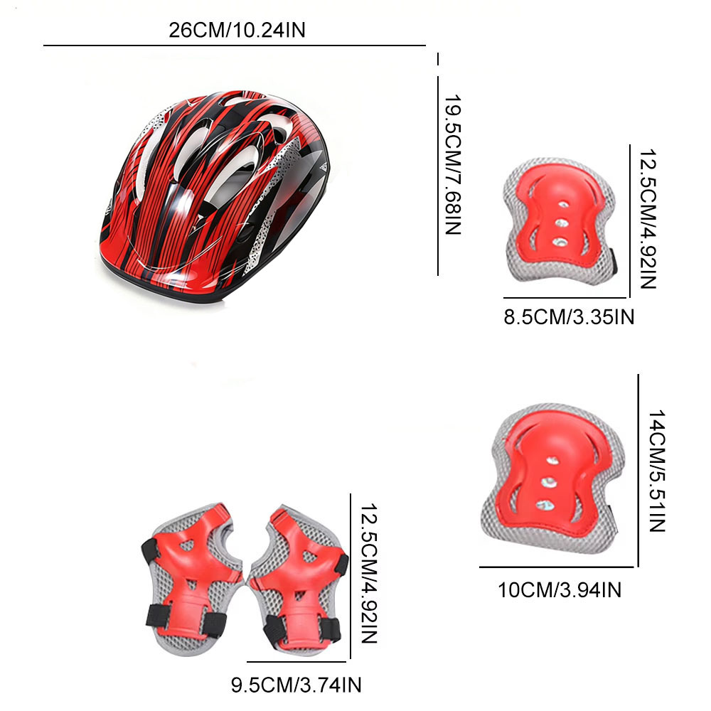 자전거 스포츠 보호 장비 세트 조절 가능한 어린이 안전 - Cycling Protective Gear Kids 리뷰 및 가격