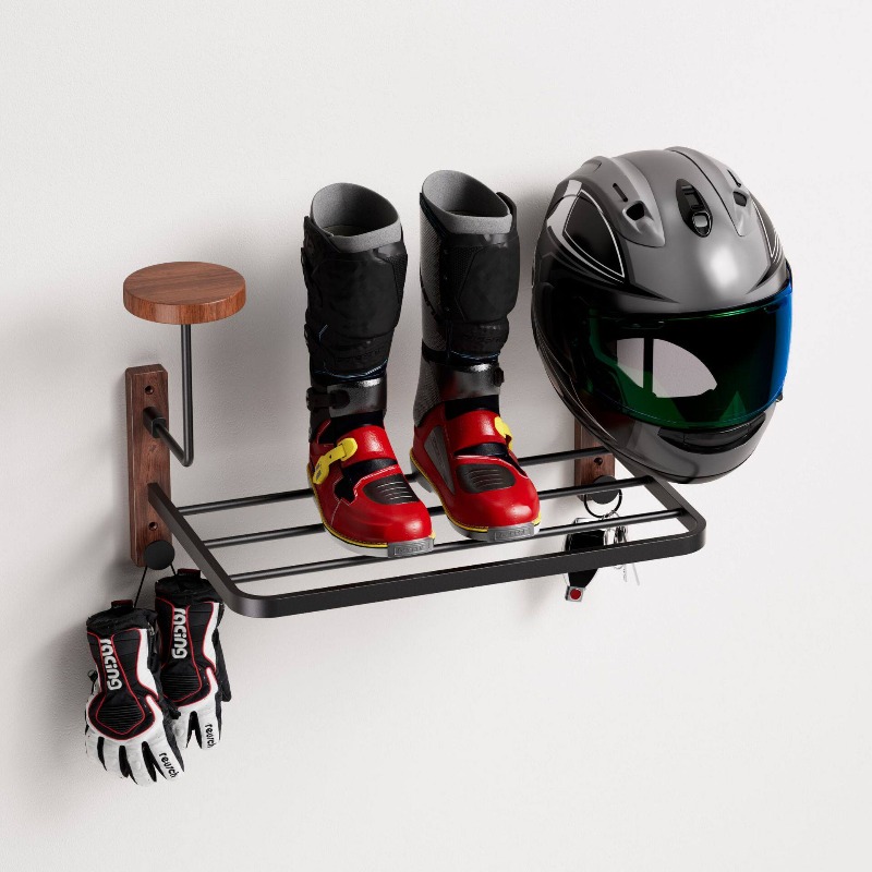다기능 벽걸이 헬멧 홀더 안전모 걸이 랙 사이클링 장비 - Cycling Gear Wall Storage 리뷰 및 가격
